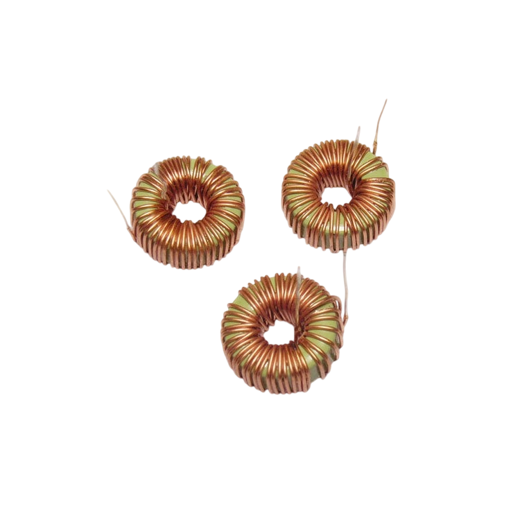 Custom Vertical Toroid Magnetic Inductor Wire Wind Wound 50uH 20A Inductance Coil