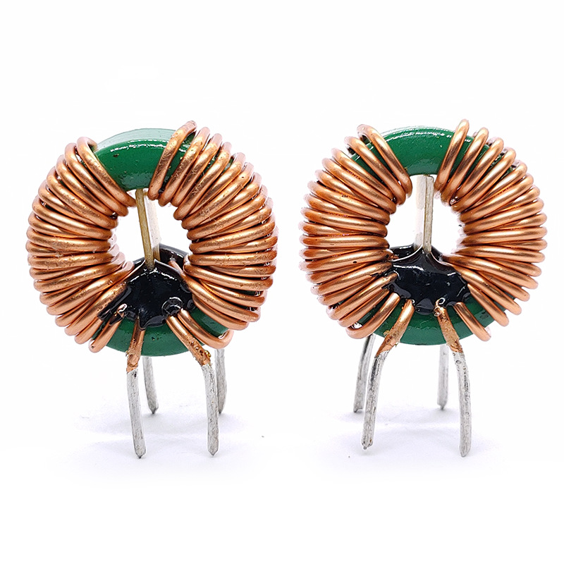 Custom Wire Wind Wound 50uH 20A Vertical bifilar winding toroidal Magnetic Inductor Coil